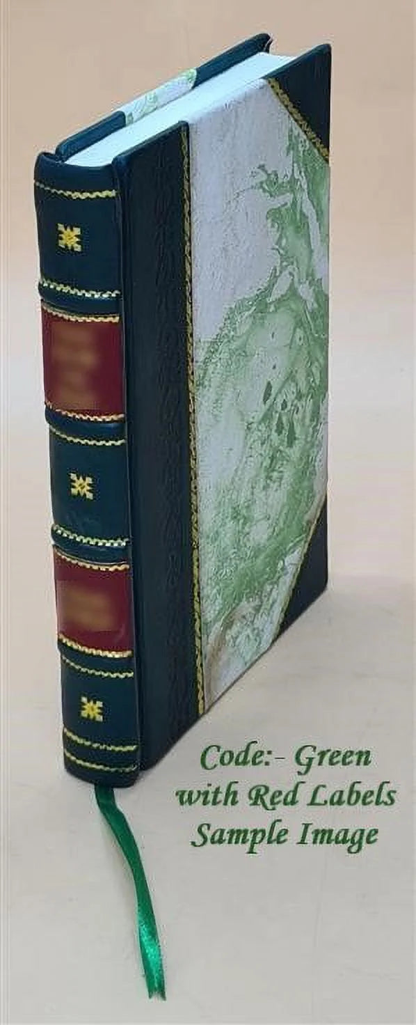 Microbes ptomaÃnes et maladies 1887 Leather Bound I7227
