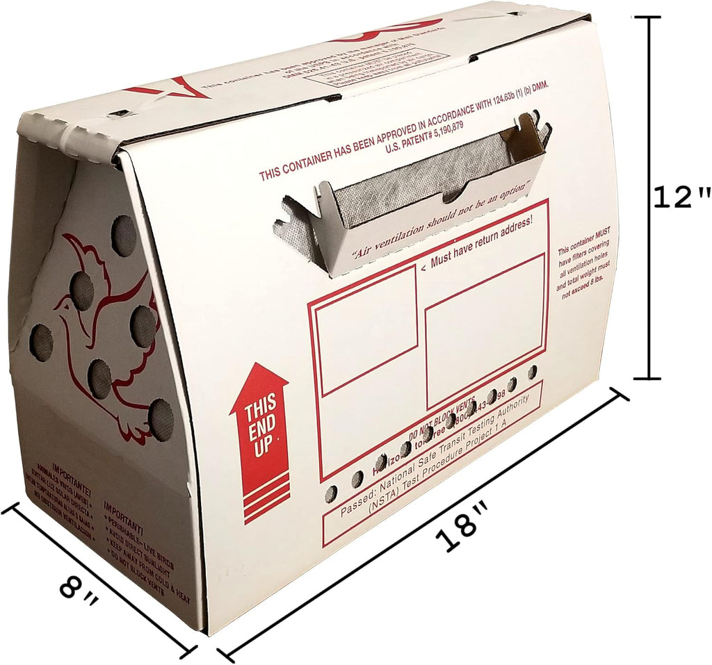 Vented Chicken Shipping Boxes (4 Pack) J995105