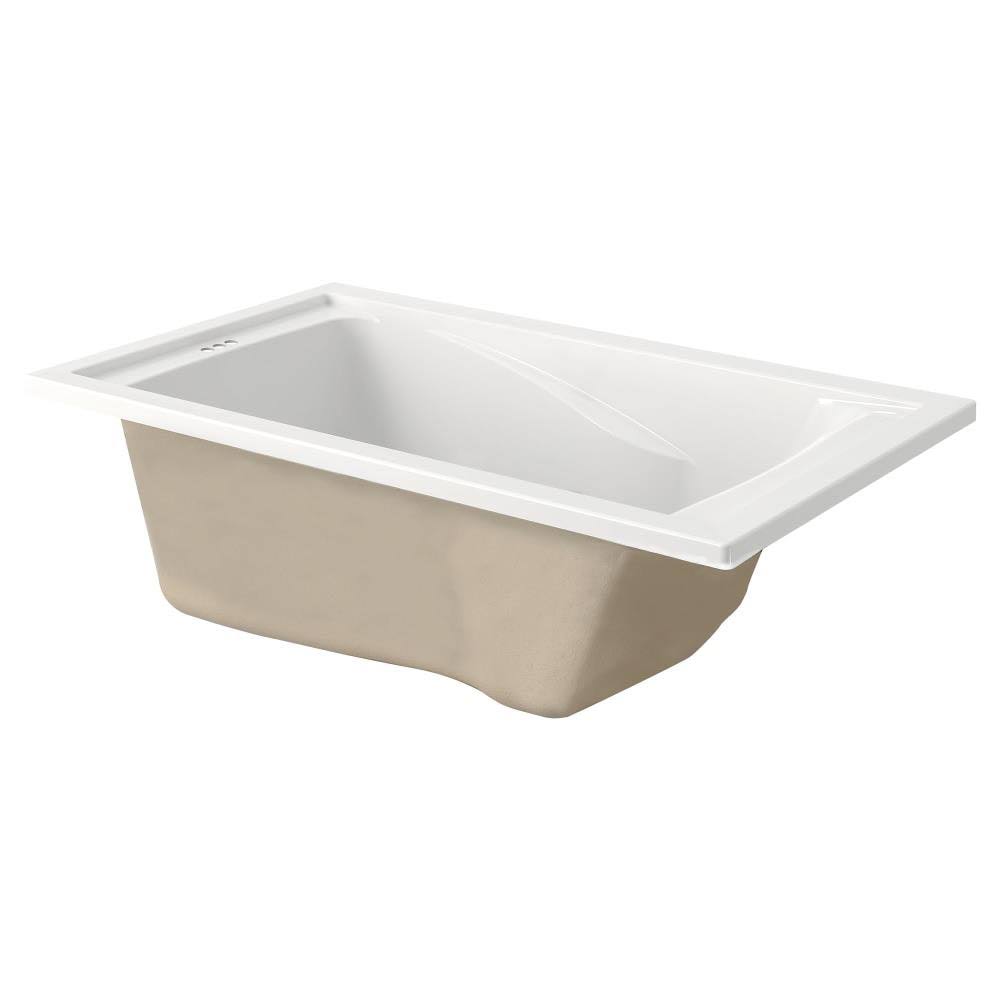 White Deep Soak Bathtub C904
