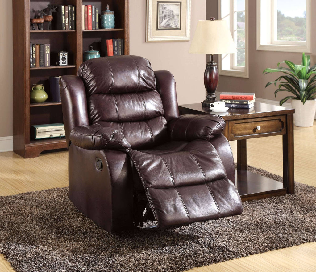 Rustic Brown Recliner S741