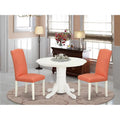 Round Dinette Table & Chair Set 3 Piece X5786