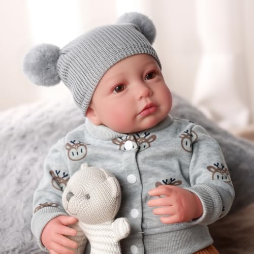 20 Inch Poseable Soft Vinyl and Cloth Body Baby Dolls W88292