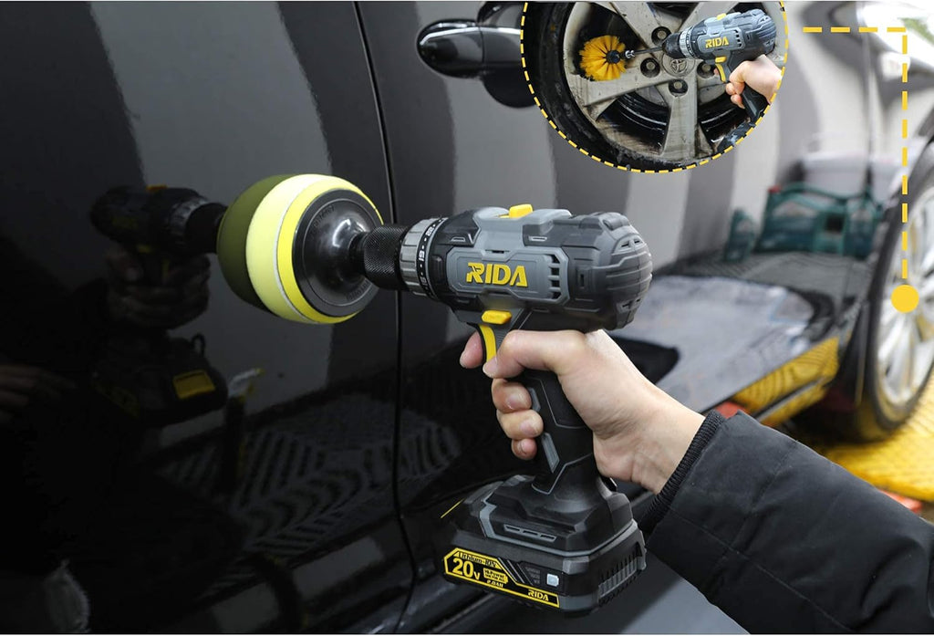 20V Cordless Electric Power Drill Set with 2.0AH Li-Battery Q82120