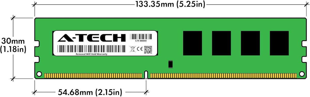 16GB DDR3 / DDR3L 1866MHz Desktop Memory Kit (2 x 8GB) PC3-14900 Non-ECC Unbuffered DIMM 240-Pin 2Rx8 1.35V Low Voltage Dual Rank RAM Z36704