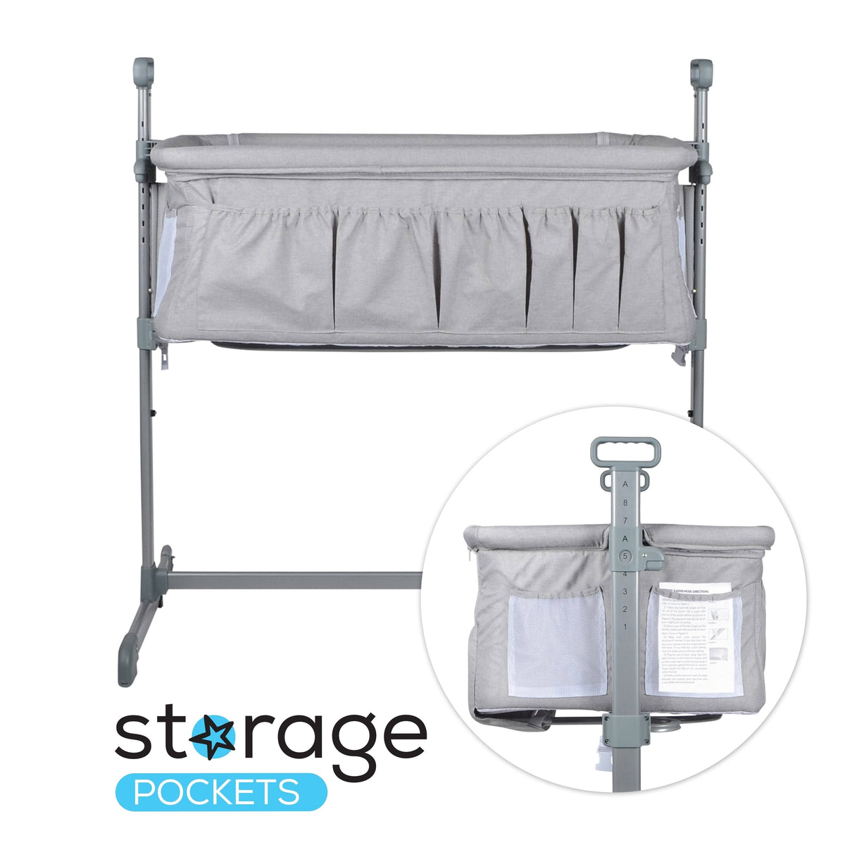 Side Sleeper Bedside Bassinet K50505