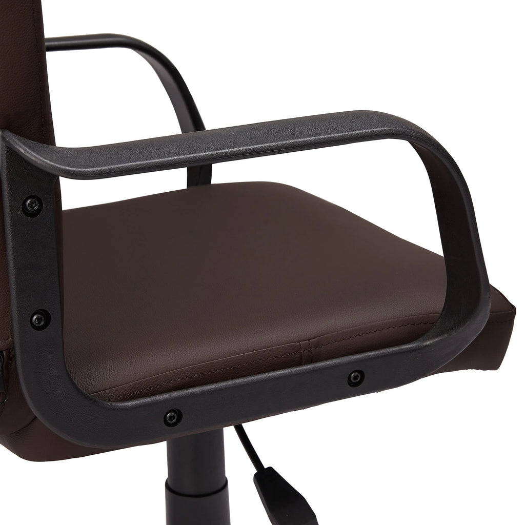 Corner Computer Desk & Chair Set, Adjustable Height Ergonomic Office Chair with Keyboard Tray and Storage Shelf C9057