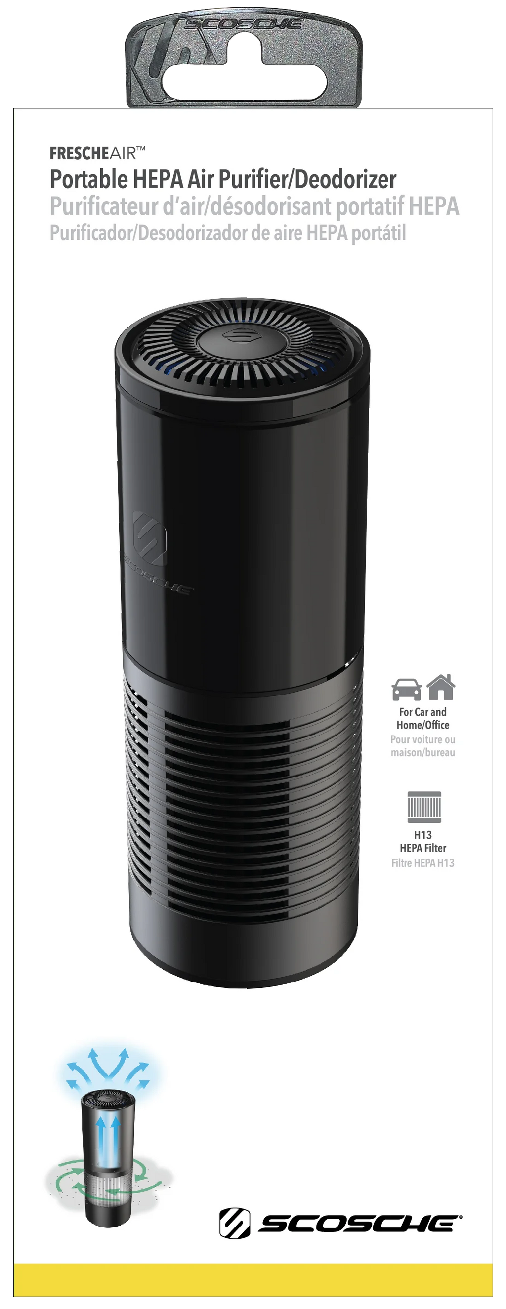 Portable HEPA Air Purifier T1491