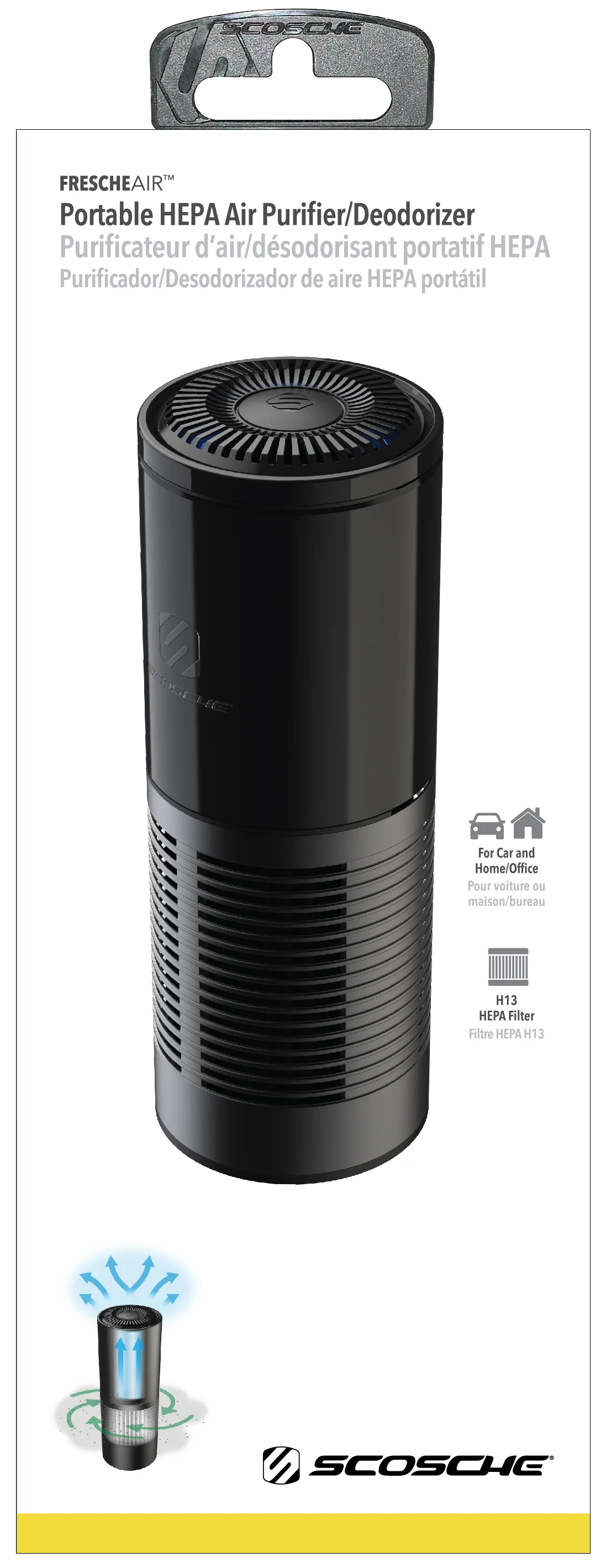 Portable HEPA Air Purifier T1491