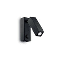Black Square Wall Light B271