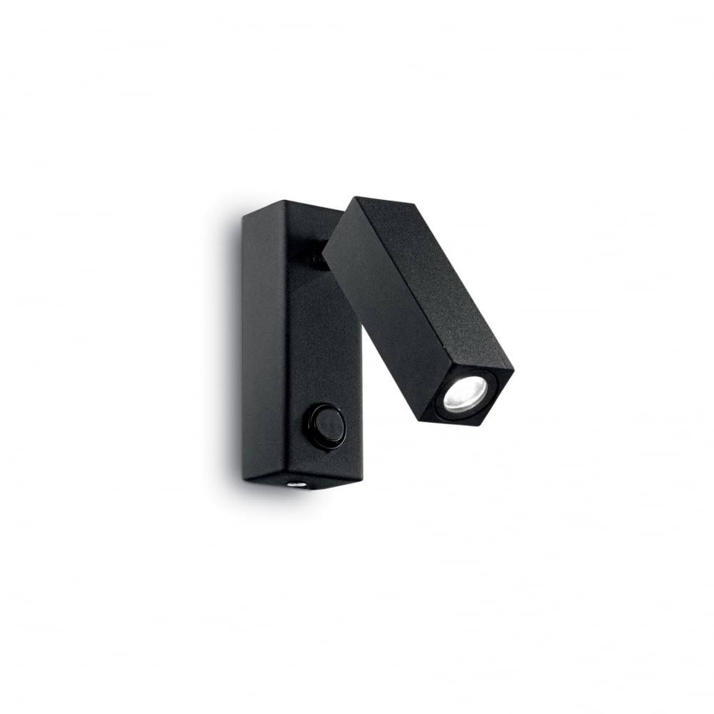 Black Square Wall Light B271