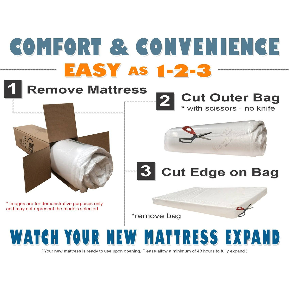 12 inch Hybrid Mattress California King I828454