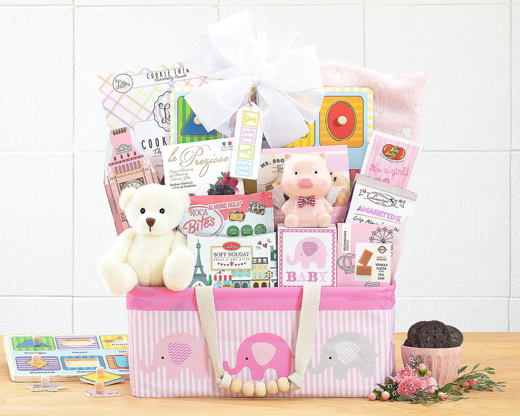Pink Gift Basket C40441