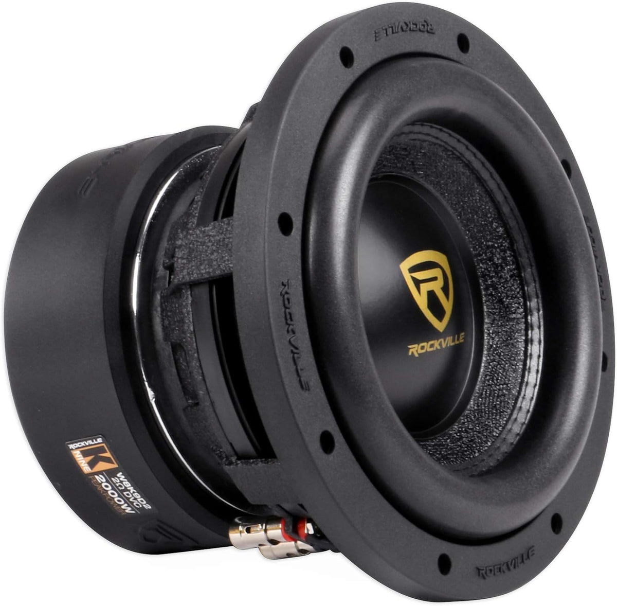 8" 2000 Watt Car Stereo Subwoofers Dual 2-Ohm CEA Subs E69117