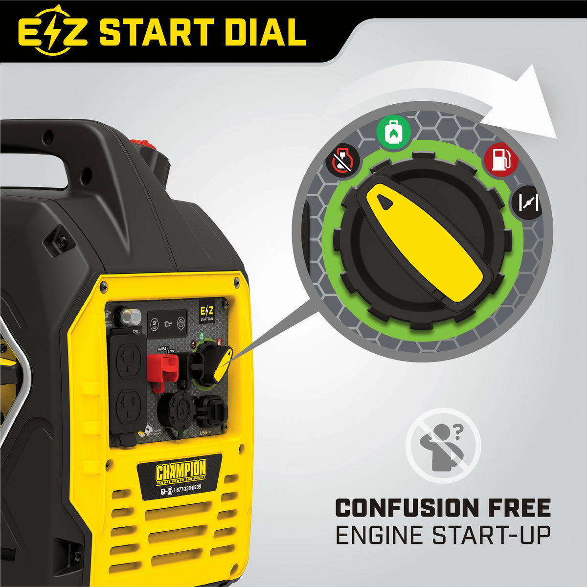 2500-Watt Dual Fuel Inverter Generator I295578