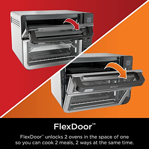 12-in-1 Double Oven with FlexDoor, Stainless Steel G344