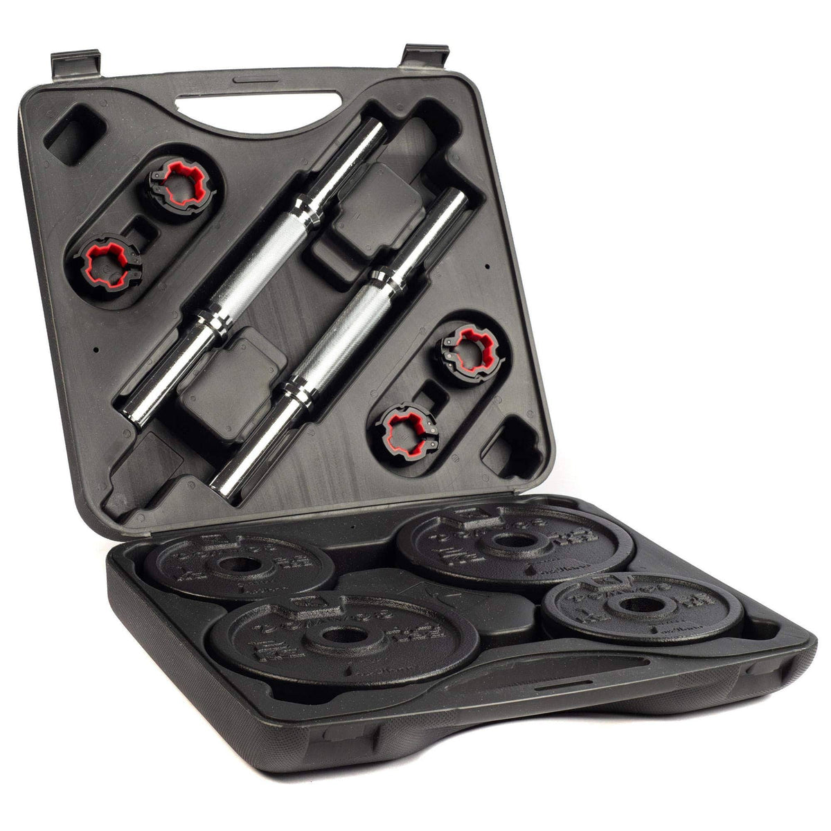 Weight Training Dumbbell Kit 44 lbs Black I1580