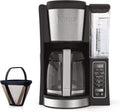 12-cup Glass Carafe Black Stainless Steel Programmable Brewer T3251