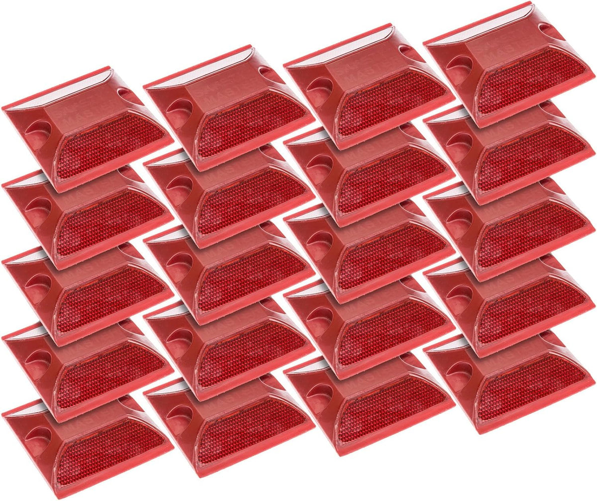 20 Pack Yellow Reflective Road Pavement Marker Y787890