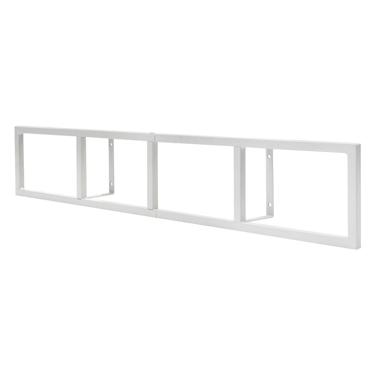 3Pcs White Metal CD DVD Media Storage Rack C579