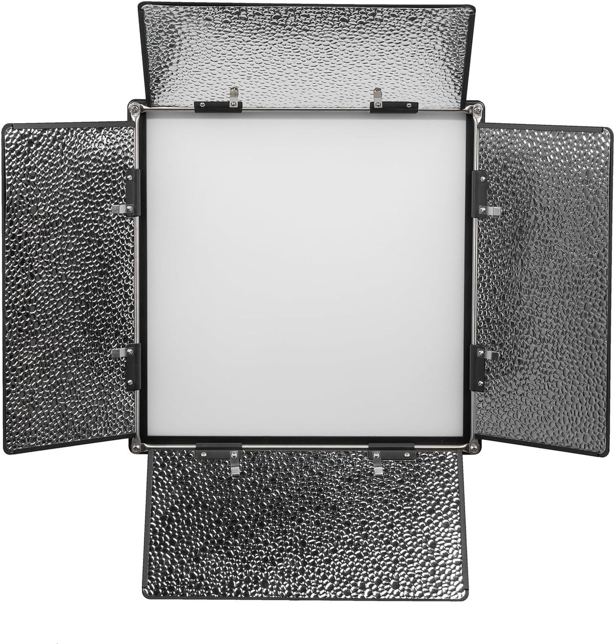 Bi-Color Soft Panel LED Lighting Kit with Barn Doors, Stands and Case I8750