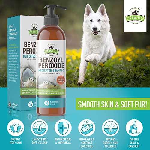 Benzoyl Peroxide Shampoo for Dogs & Cats C556373
