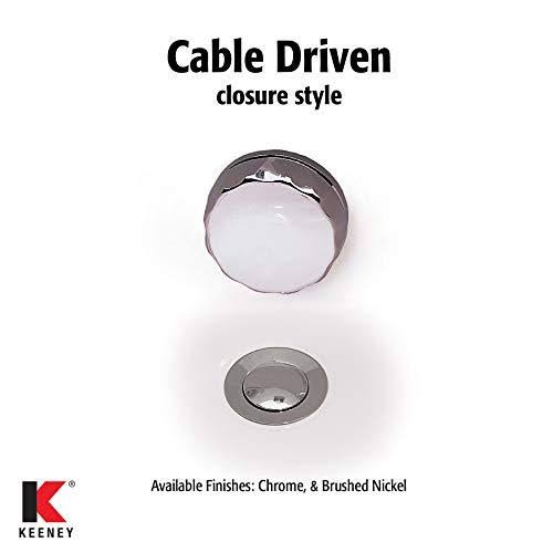 Brushed Nickel Bath Drain Kit with Cable Stopper K5963