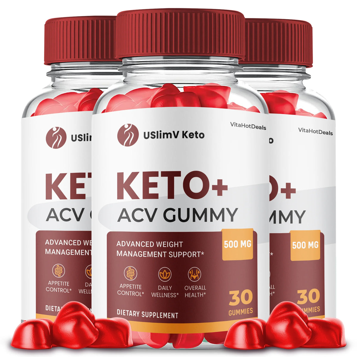 Keto ACV Gummies 3 Pack J641