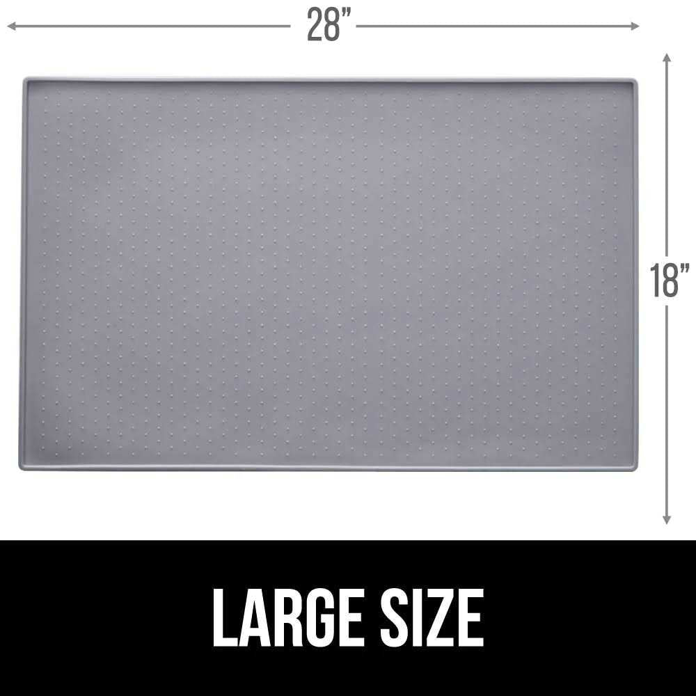 100% Waterproof Raised Edge BPA Free Silicone Pet Feeding Mat N946907
