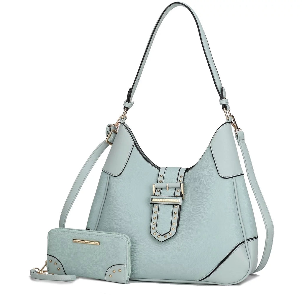 Women's Shoulder Handbag & Matching Wallet 2 Piece Set M188