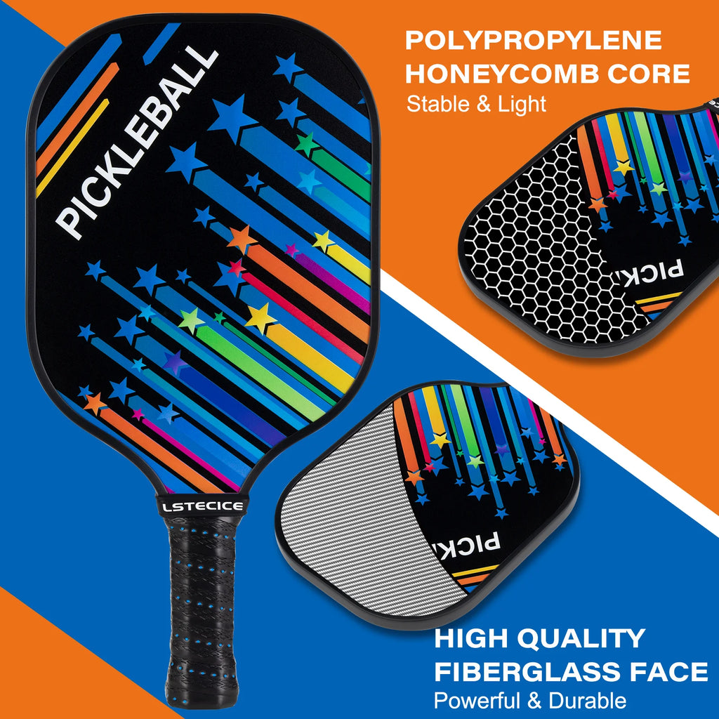 Pickleball Paddle Set of 4 with Black Bag V548774
