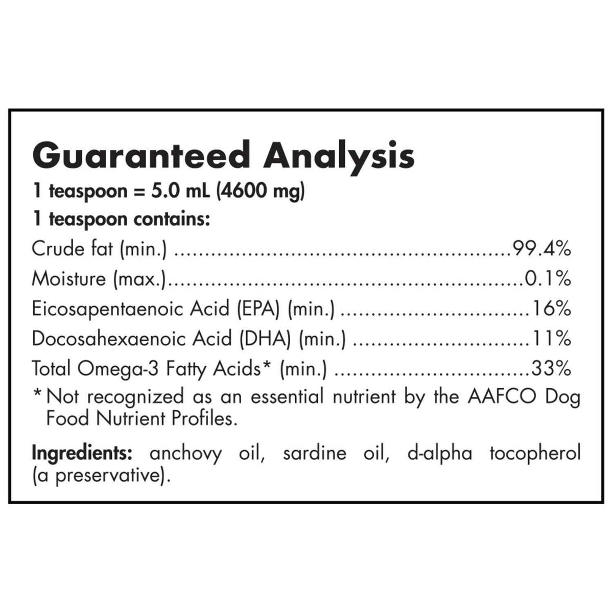 Omega 3 Pet S5139