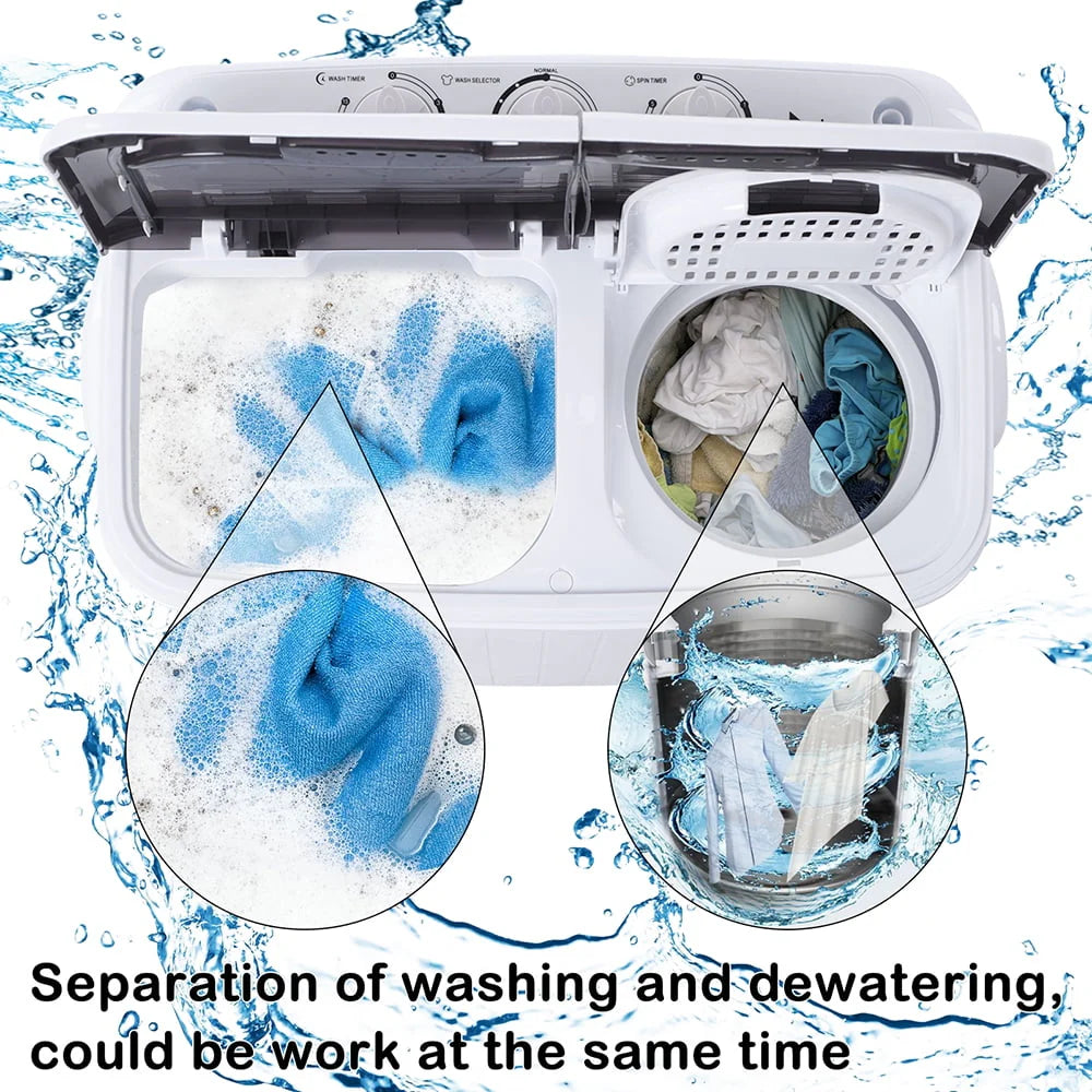 14.3 lbs Twin Tub Washer and Dryer L774258