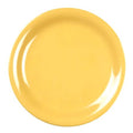 Yellow 6 1/2x22 Narrow Rim Plate, Pack of 6 X835