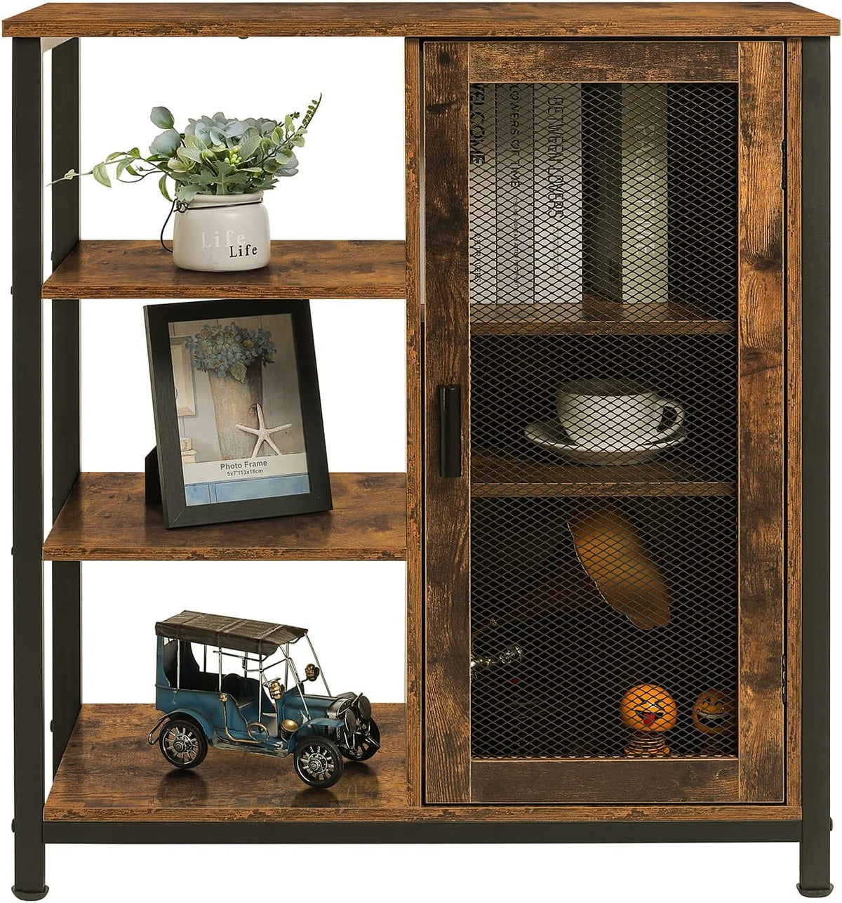 Storage Cabinet with Shelves and Door P846