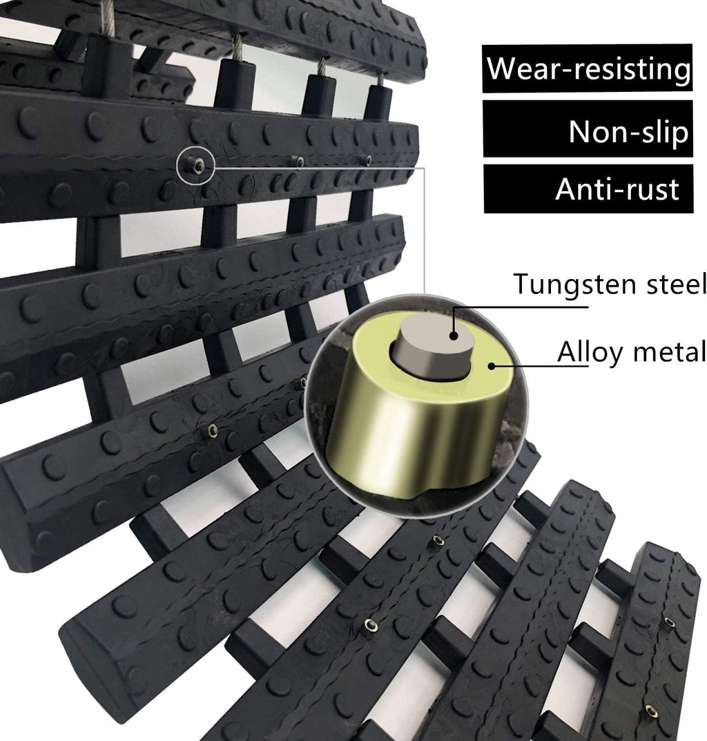 2pcs*27.6in Tire Traction Mat Q8753
