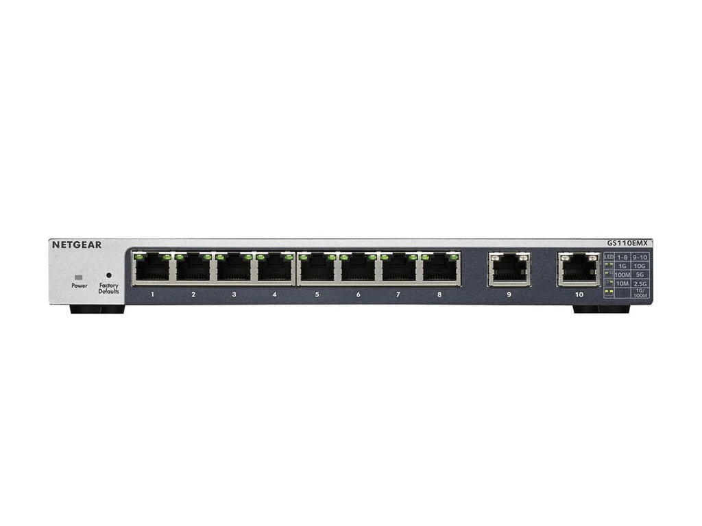10-Port Gigabit 10G Ethernet Smart Managed Switch W414672