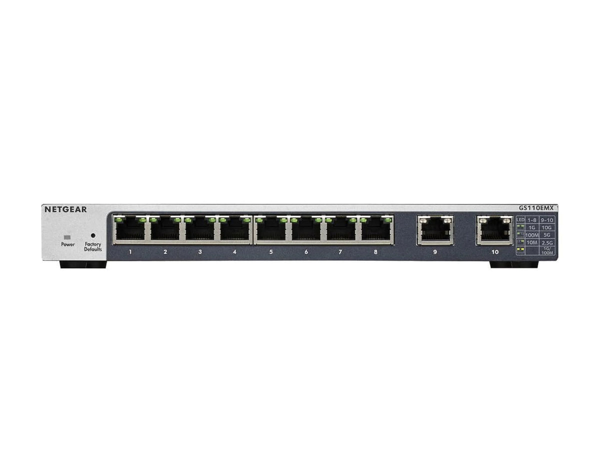10-Port Gigabit 10G Ethernet Smart Managed Switch W414672