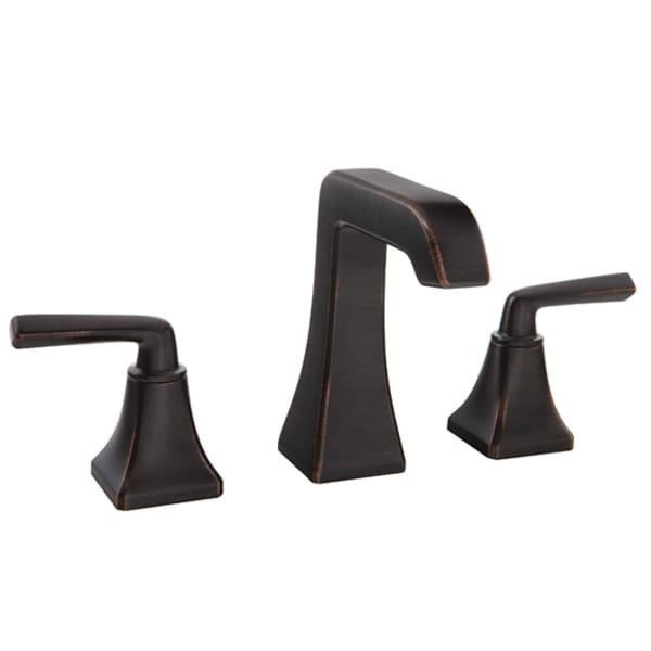 Brushed Gold Widespread Bathroom Faucet X195