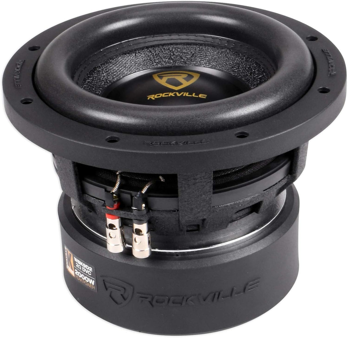 8" 2000 Watt Car Stereo Subwoofers Dual 2-Ohm CEA Subs E69117