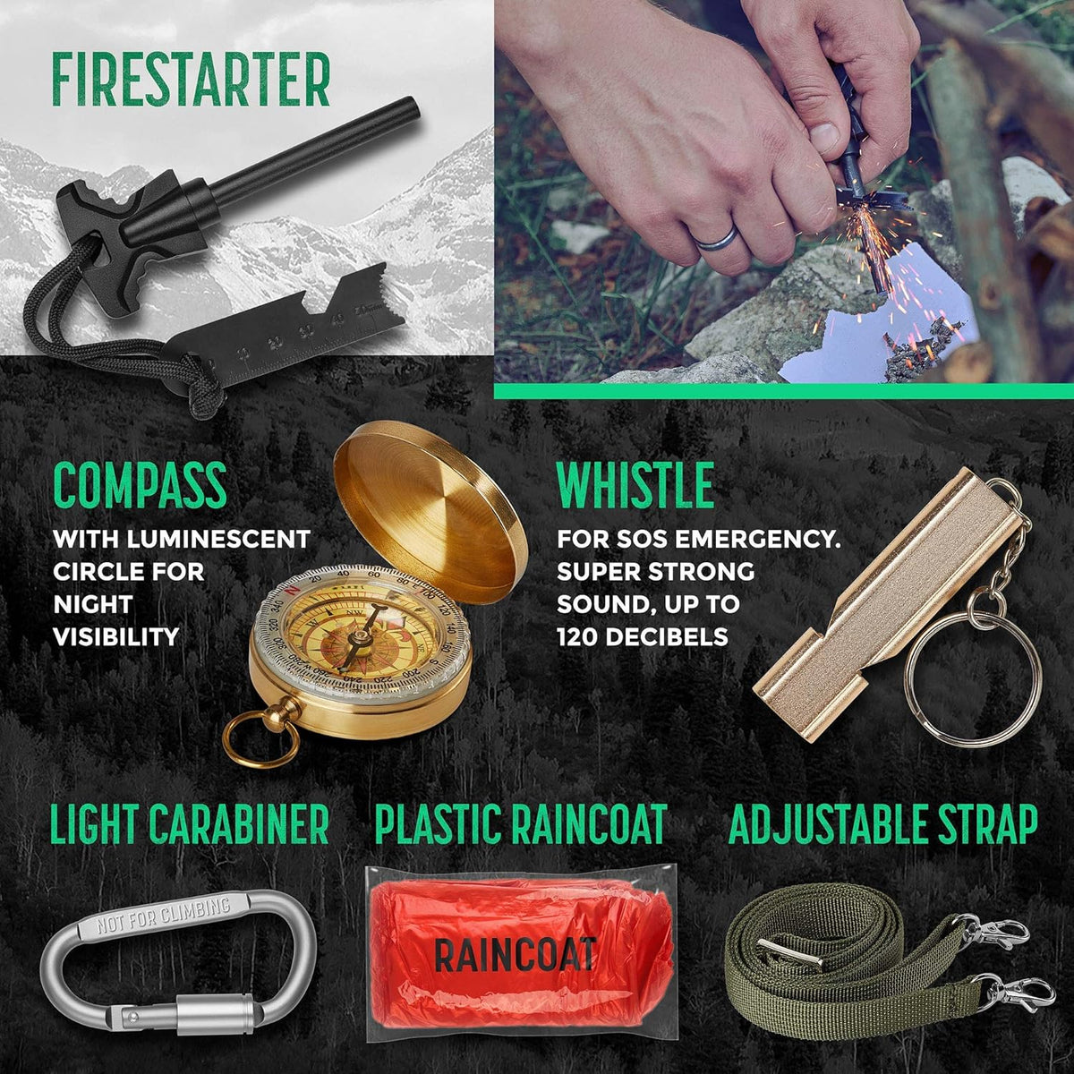 20 in 1 Survival Kit G10058