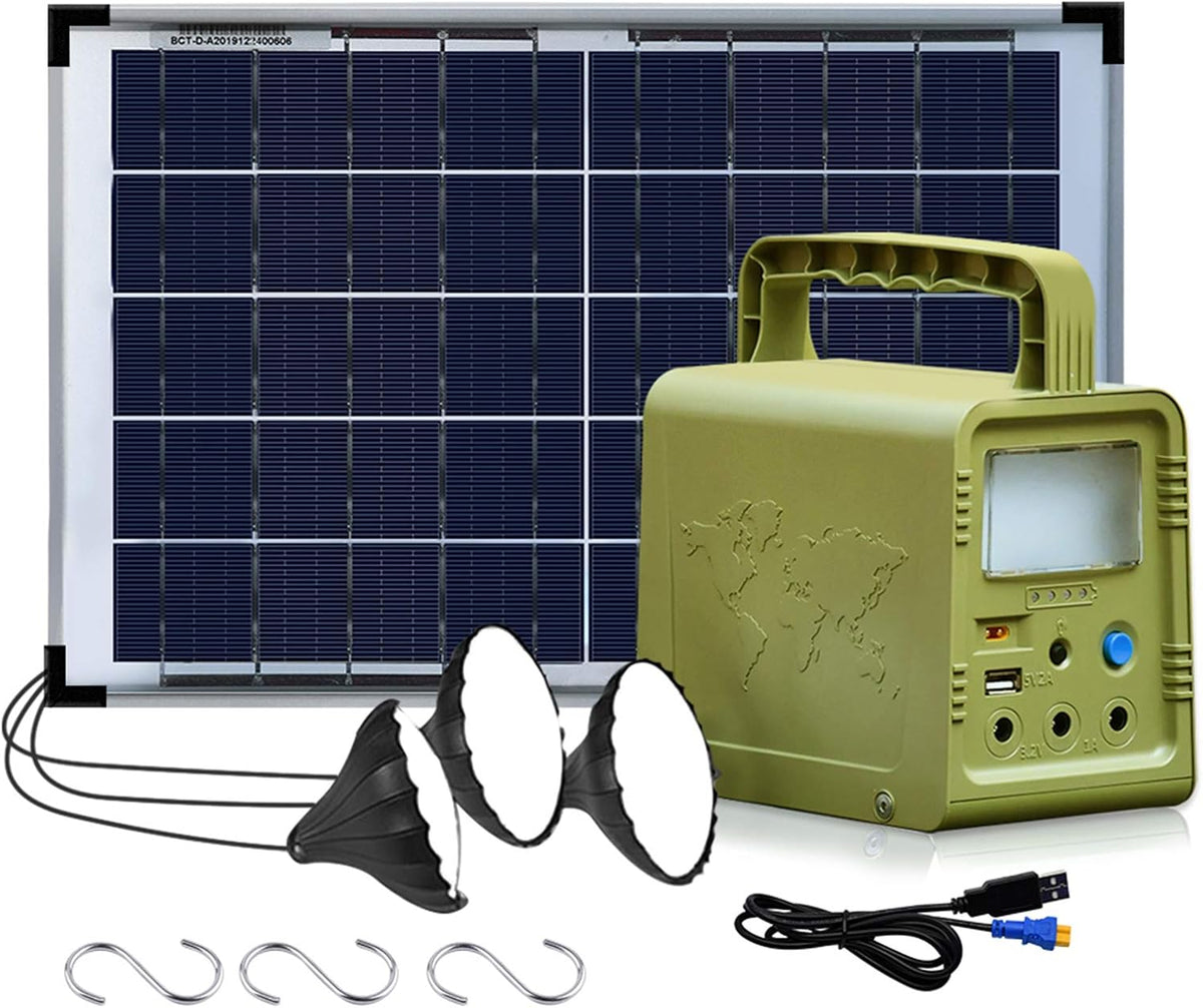 84Wh Portable Power Station with 18W Solar Panel M948930