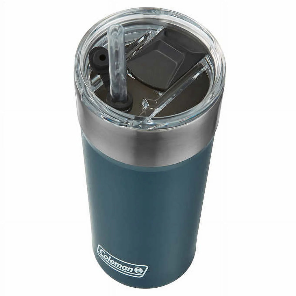 20oz Green and 18oz Blue Stainless Steel Tumbler 2-pack O6121