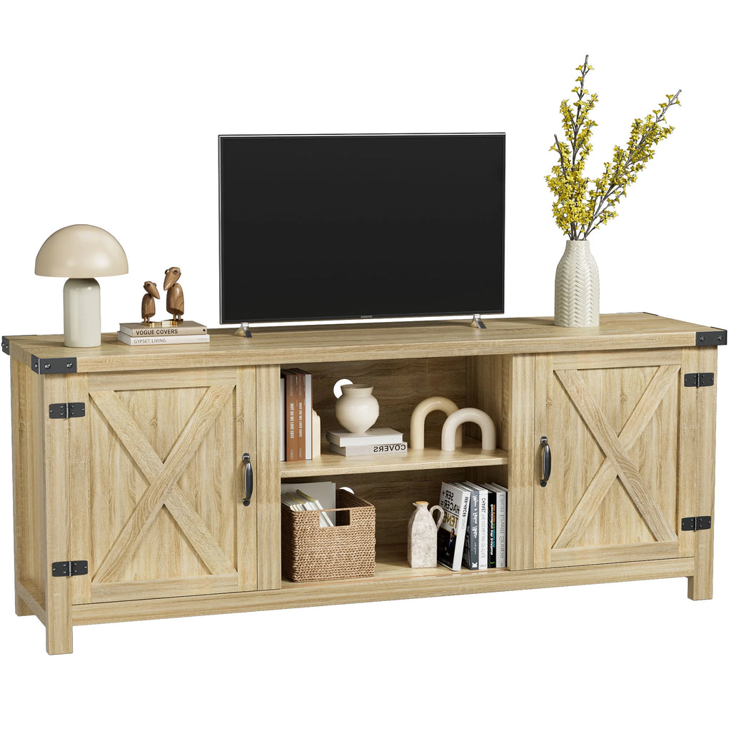 58 Modern Farmhouse Two-Door TV Stand E94770