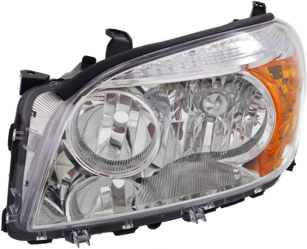 Headlight Assembly for 2006 2007 2008 Toyota RAV4 Driver Side with Bulbs H251