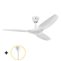White Ceiling Fan with Downrod B5894
