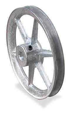 3.50x22 x 5/8x22 Single Groove Fixed Bore Die Cast Pulley T976773