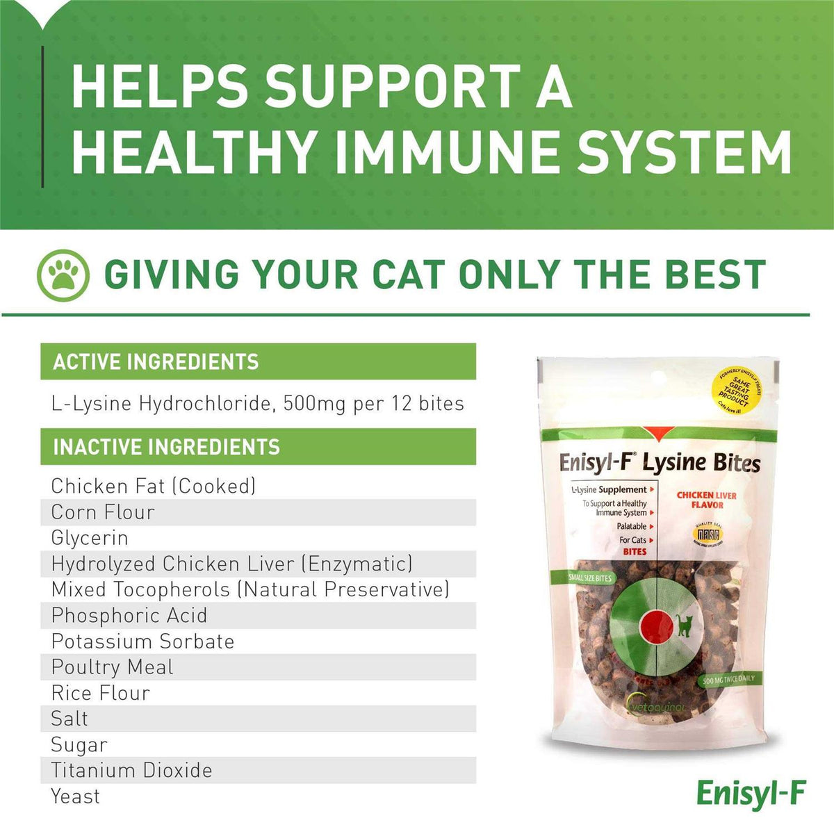 L-Lysine Chews for Cats & Kittens O5378