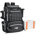 43L Fishing Tackle Backpack with Rod Holders and Rain Cover M33275