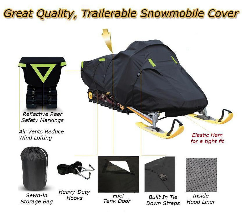 Trailerable 600 Denier Snowmobile Cover H45467
