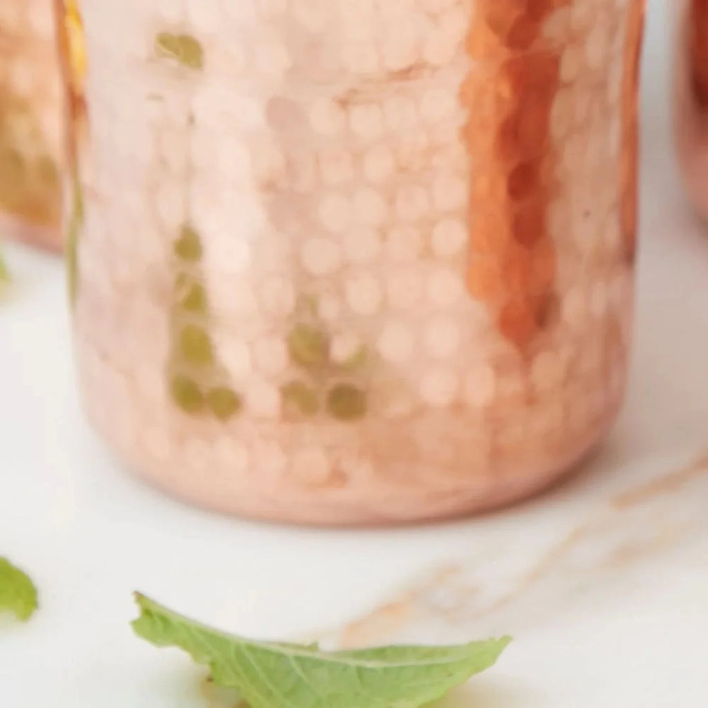 Hand Hammered Copper Tumbler Nesting Set D432960